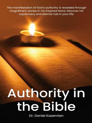 cover image of Authority in the Bible